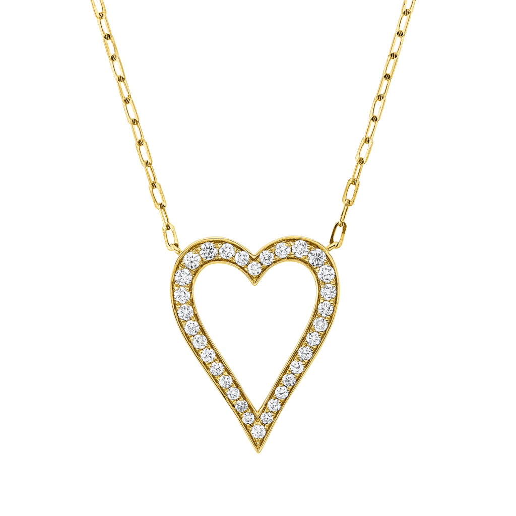 Brogle Classic Kette mit Diamantherz Brogle Classic Kette mit Diamantherz