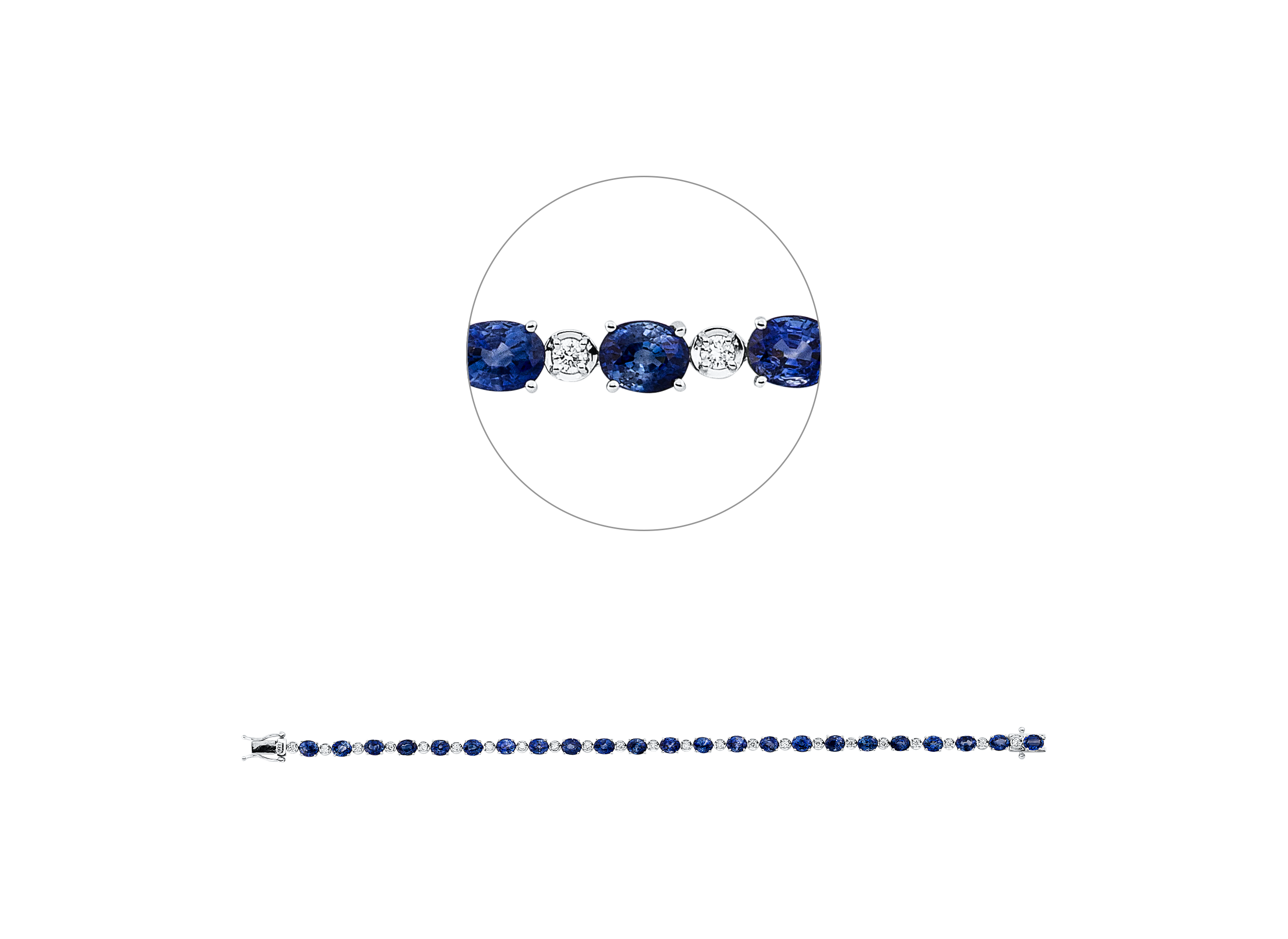 Brogle Selection sapphire bracelet
