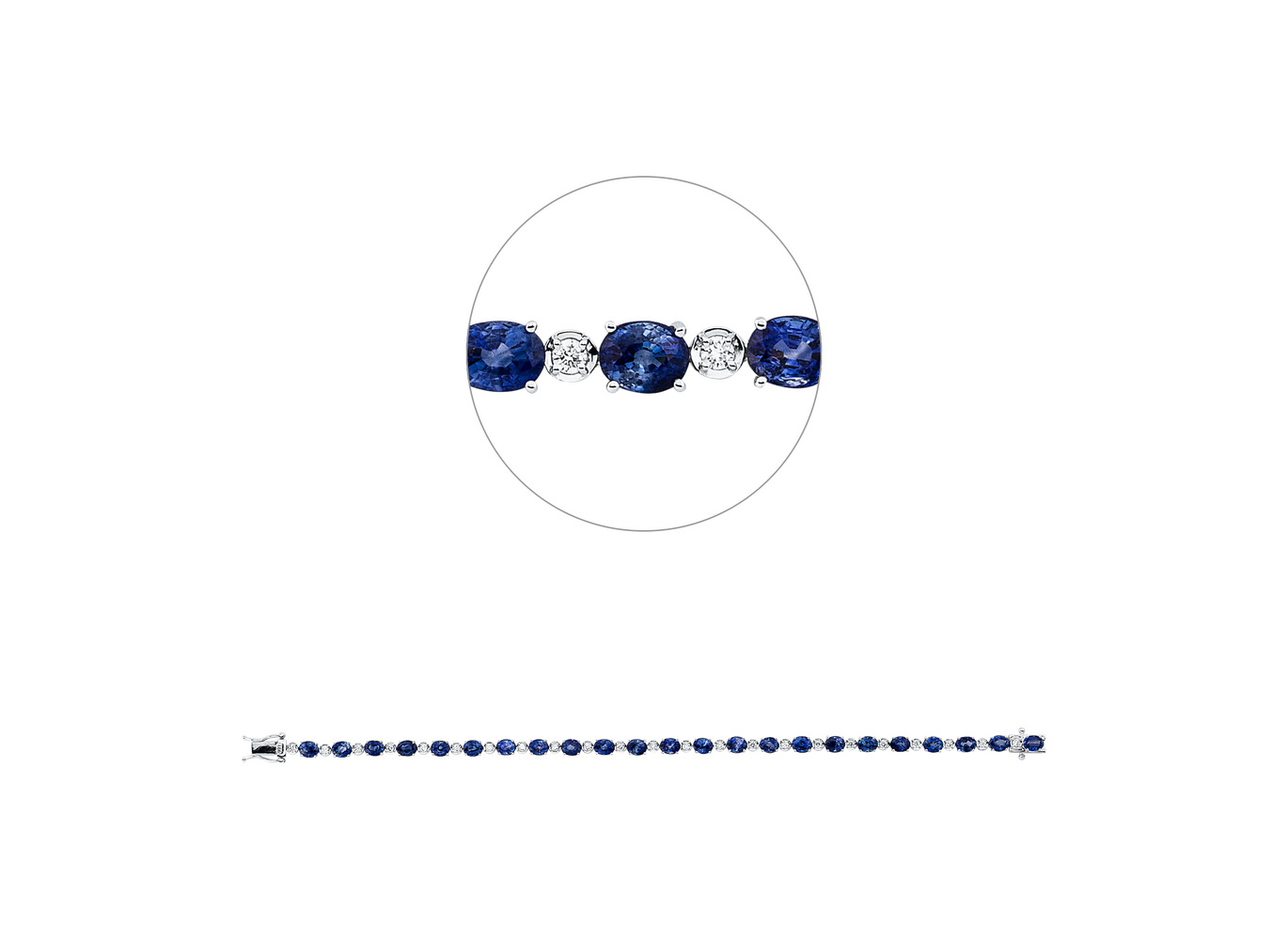 Brogle Selection sapphire bracelet