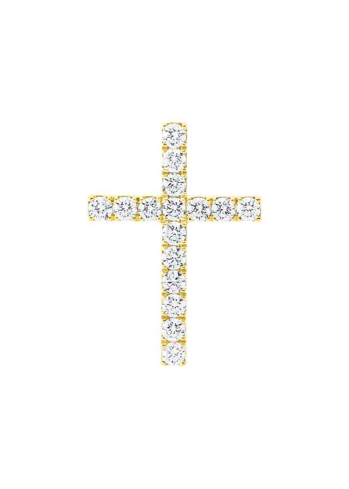 Brogle Selection Kreuzanhänger mit Diamanten Brogle Selection Kreuzanhänger mit Diamanten