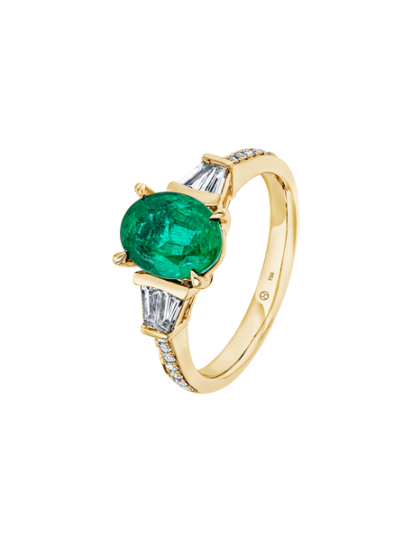Brogle Selection emerald ring Brogle Selection emerald ring