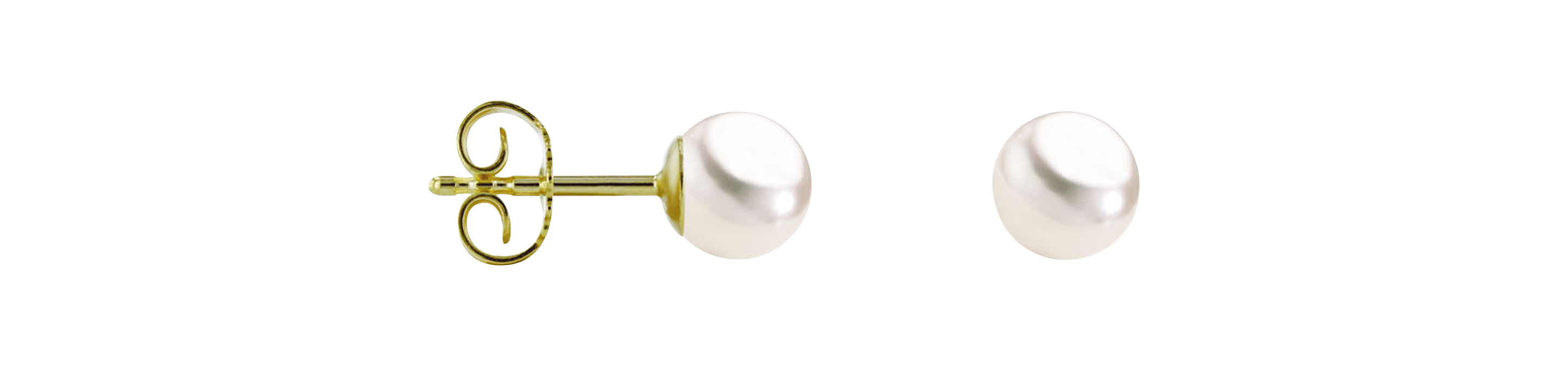 Brogle Classic Süßwasser Perlenohrstecker Brogle Classic Süßwasser Perlenohrstecker