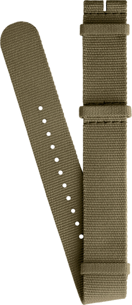 Longines Pilot Majetek grünes Nato-Armband 21,5/21,5mm Longines Pilot Majetek grünes Nato-Armband 21,5/21,5mm