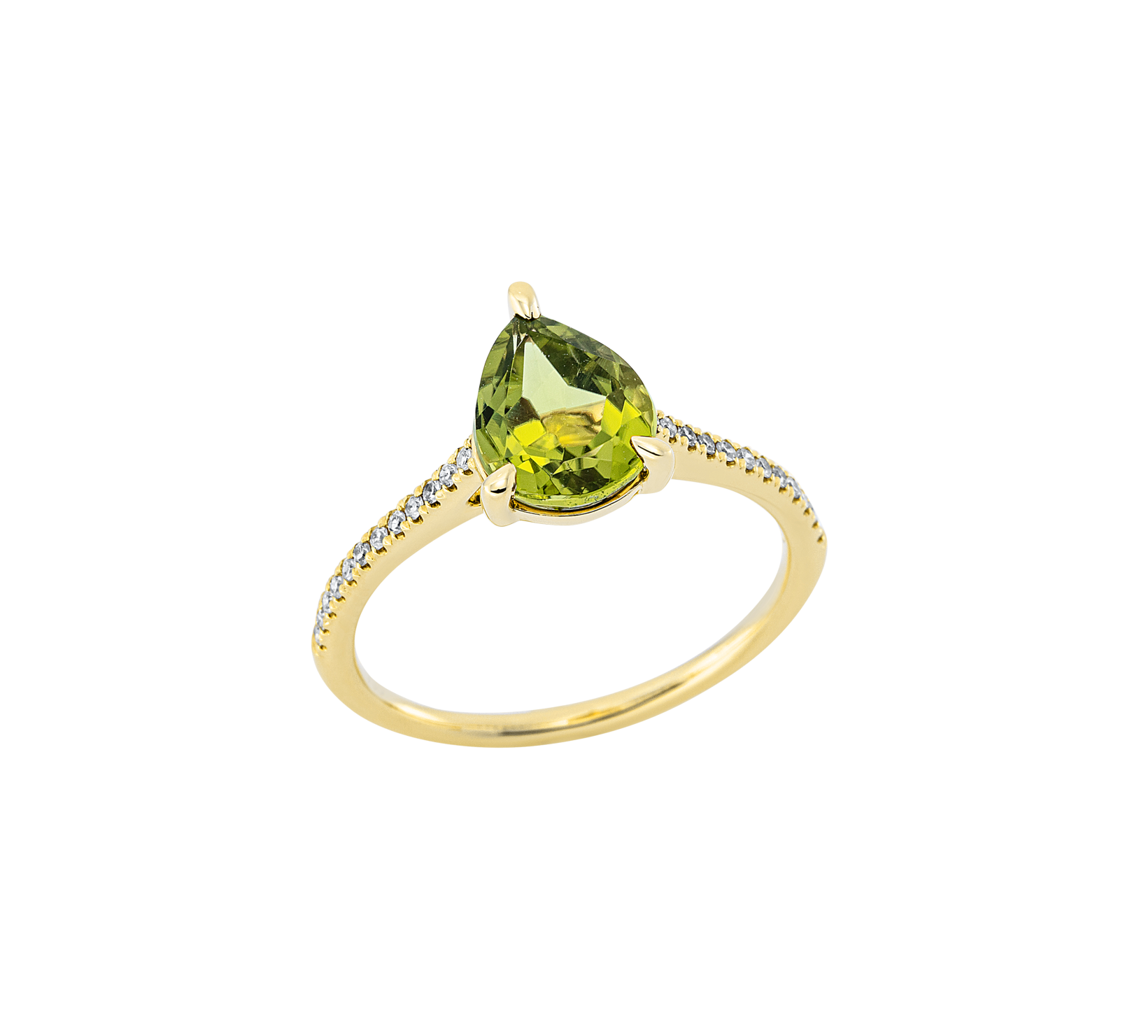 Brogle Classic peridot ring