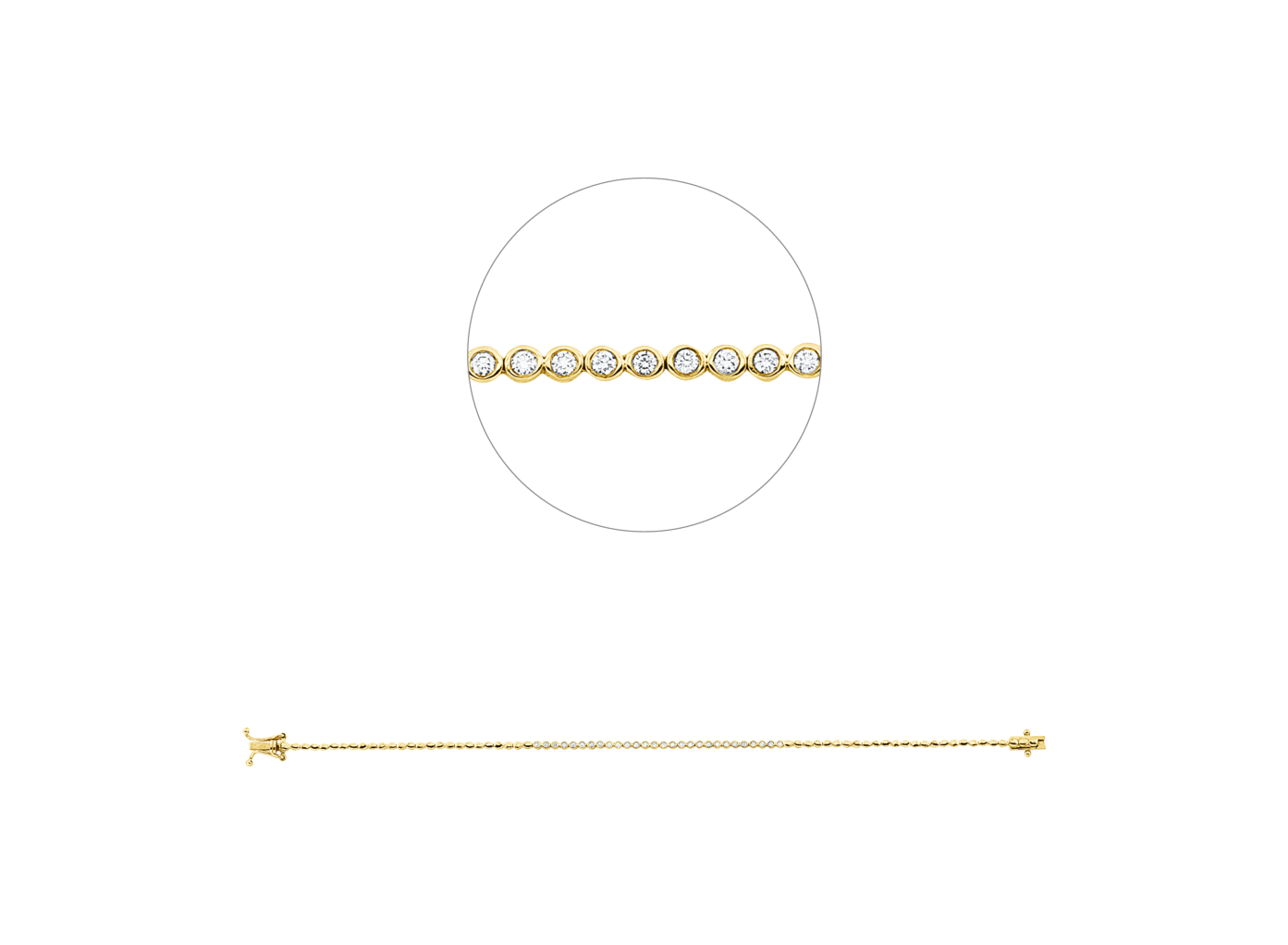 Brogle Selection diamond bracelet Brogle Selection diamond bracelet