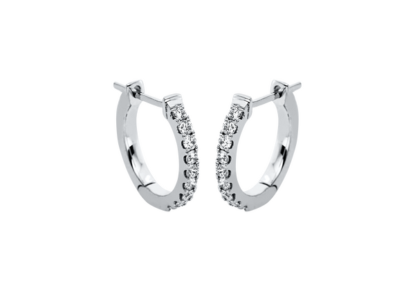 Brogle Classic Diamantcreolen Brogle Classic Diamantcreolen