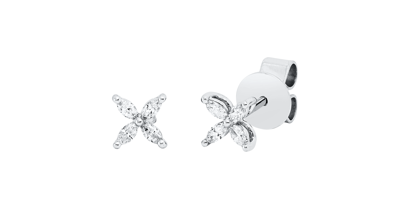 Brogle Classic diamond stud earrings