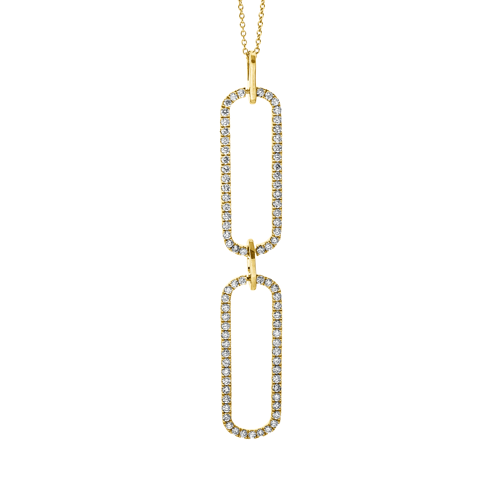 Brogle Classic necklace with diamond pendant