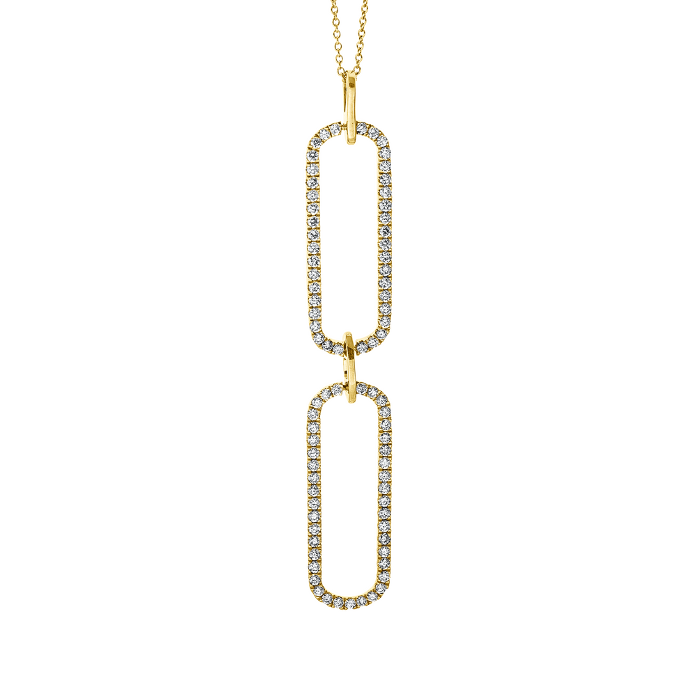Brogle Classic necklace with diamond pendant Brogle Classic necklace with diamond pendant