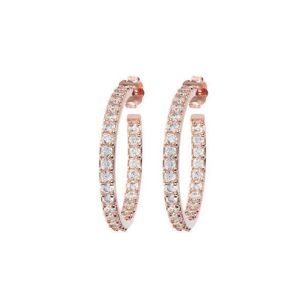 Bronzallure Altissima hoop earrings