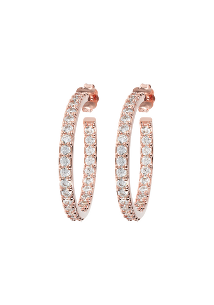 Bronzallure Altissima hoop earrings Bronzallure Altissima hoop earrings