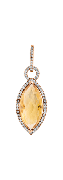 Brogle Classic Citrinanhänger