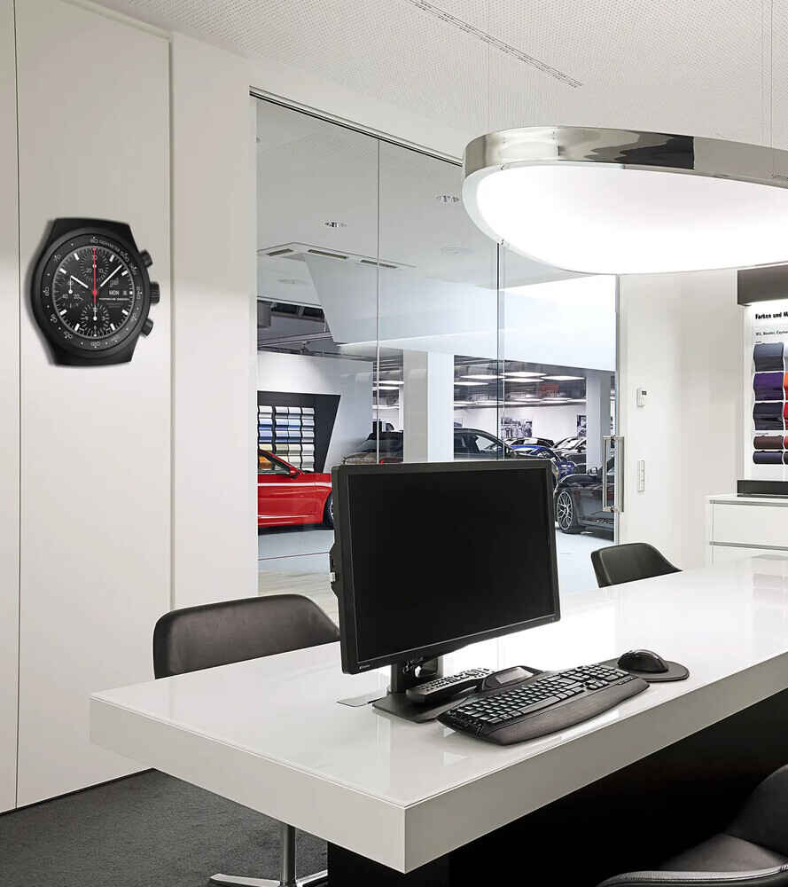 Porsche Design Chronograph 1 - All Black Wanduhr Porsche Design Chronograph 1 - All Black Wanduhr