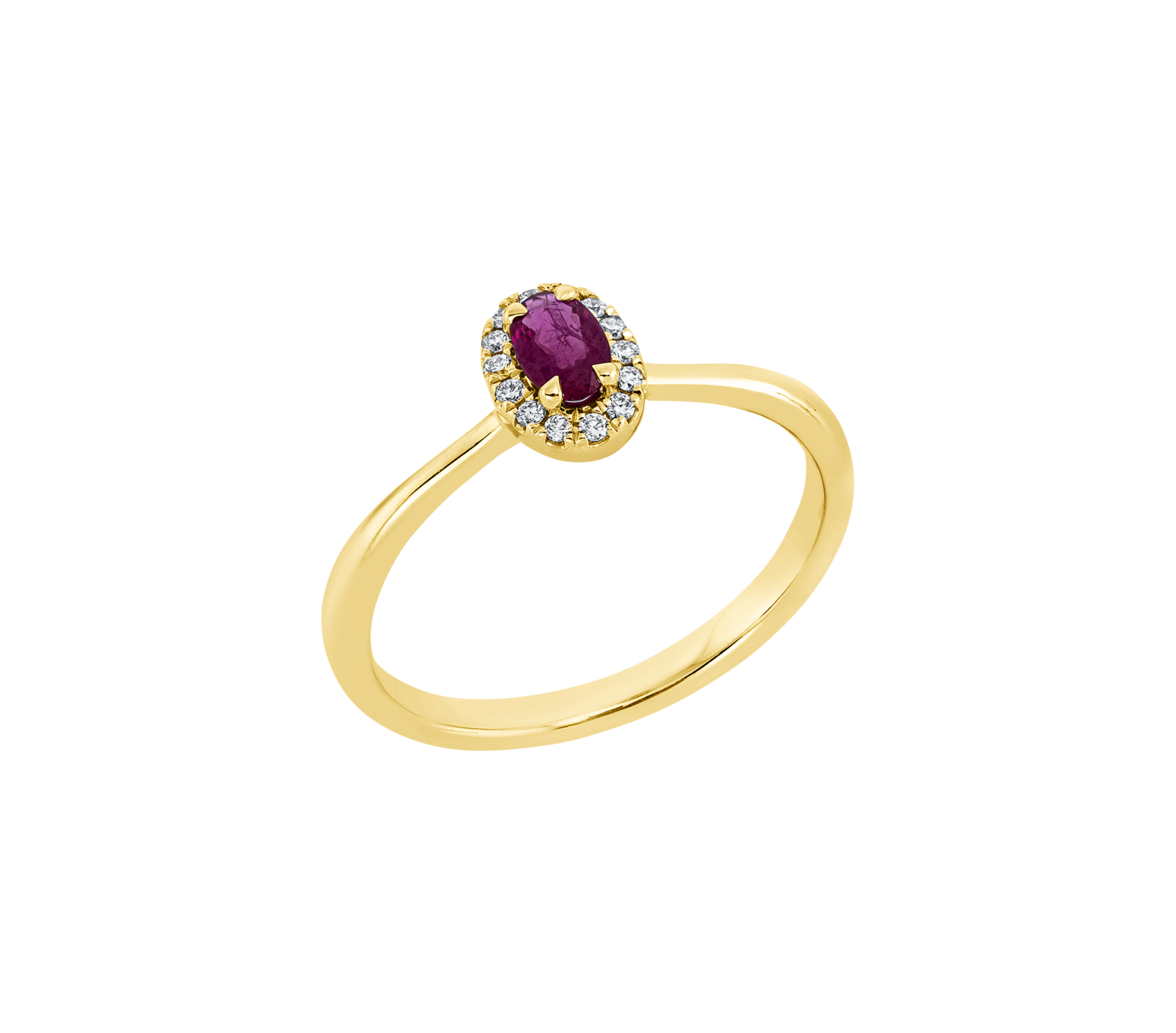 Brogle Classic ruby ring