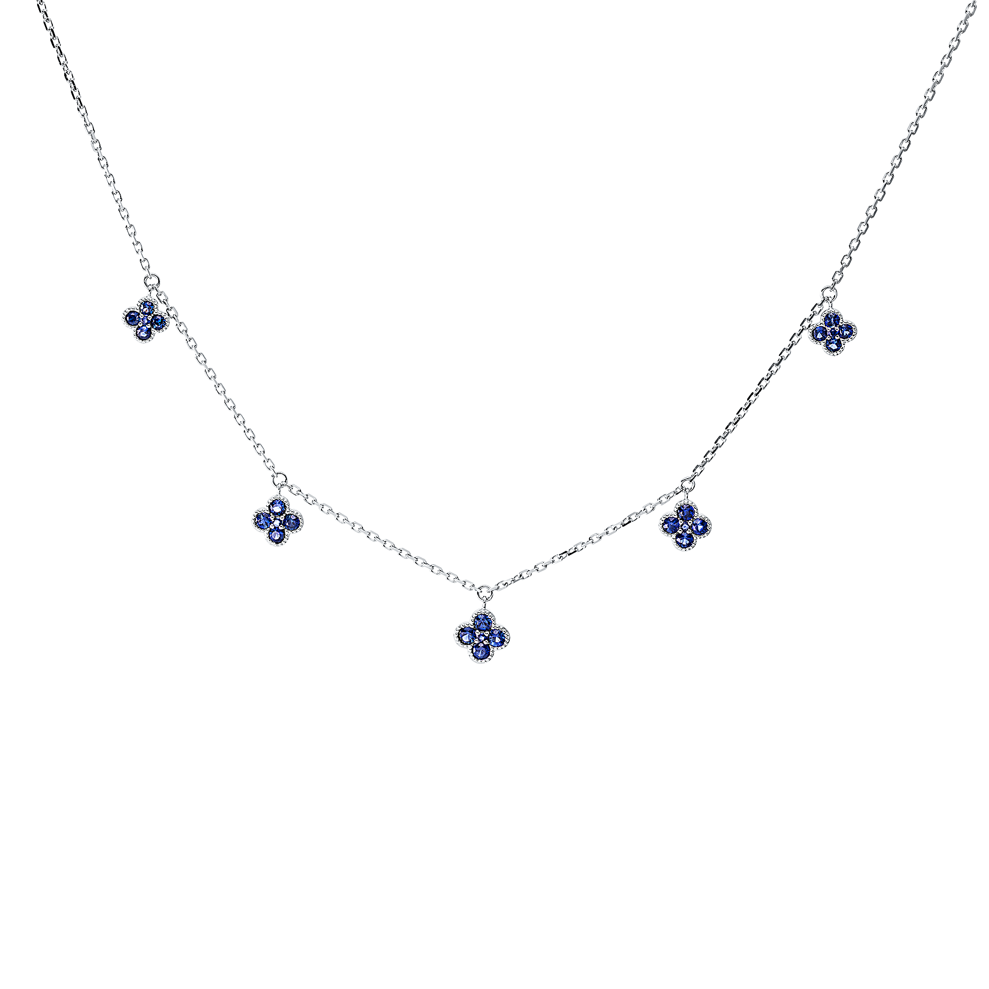 Brogle Classic Kette mit Saphiranhänger Brogle Classic Kette mit Saphiranhänger