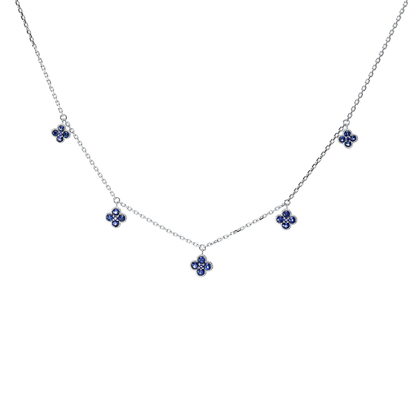 Brogle Classic Kette mit Saphiranhänger Brogle Classic Kette mit Saphiranhänger