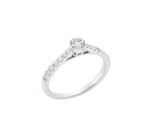 Brogle Classic solitaire ring