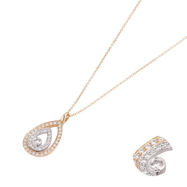 Ponte Vecchio Gioielli Butterfly necklace with pendant Ponte Vecchio Gioielli Butterfly necklace with pendant