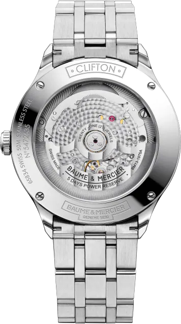 Baume & Mercier Clifton Baumatic COSC 40mm Baume & Mercier Clifton Baumatic COSC 40mm