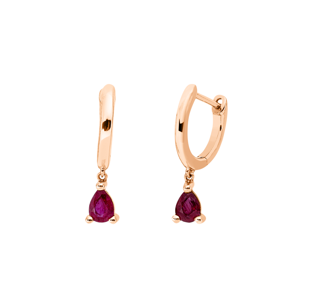 Brogle Classic ruby earrings Brogle Classic ruby earrings