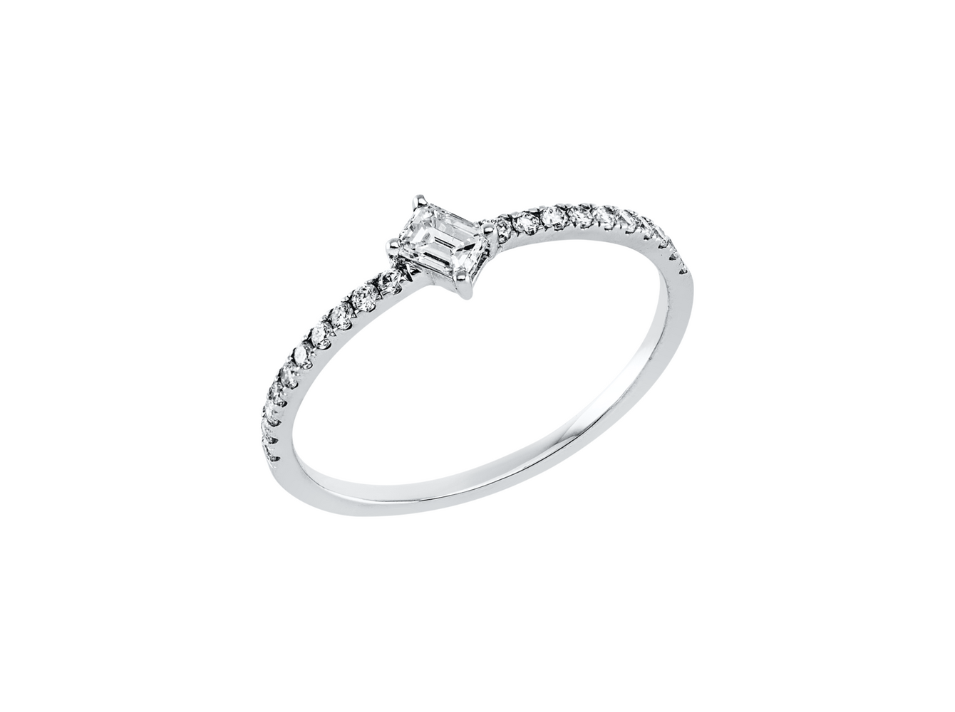 Brogle Classic solitaire ring