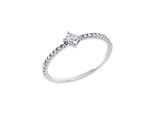 Brogle Classic solitaire ring