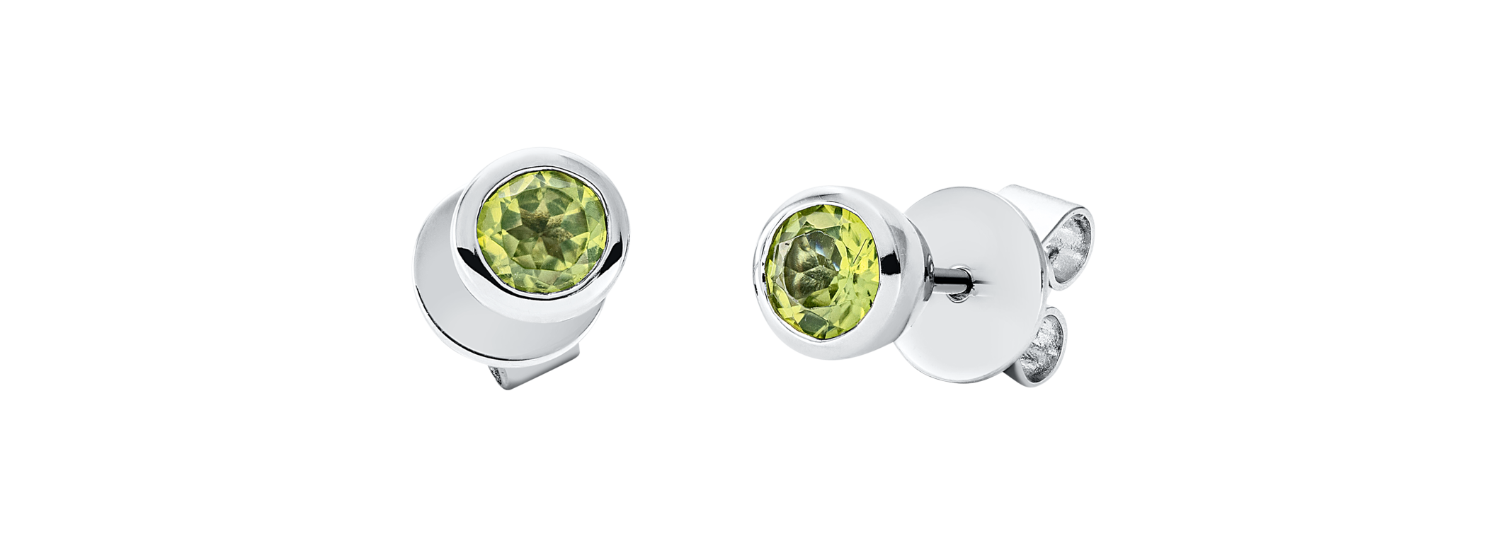 Brogle Classic peridot ear studs Brogle Classic peridot ear studs