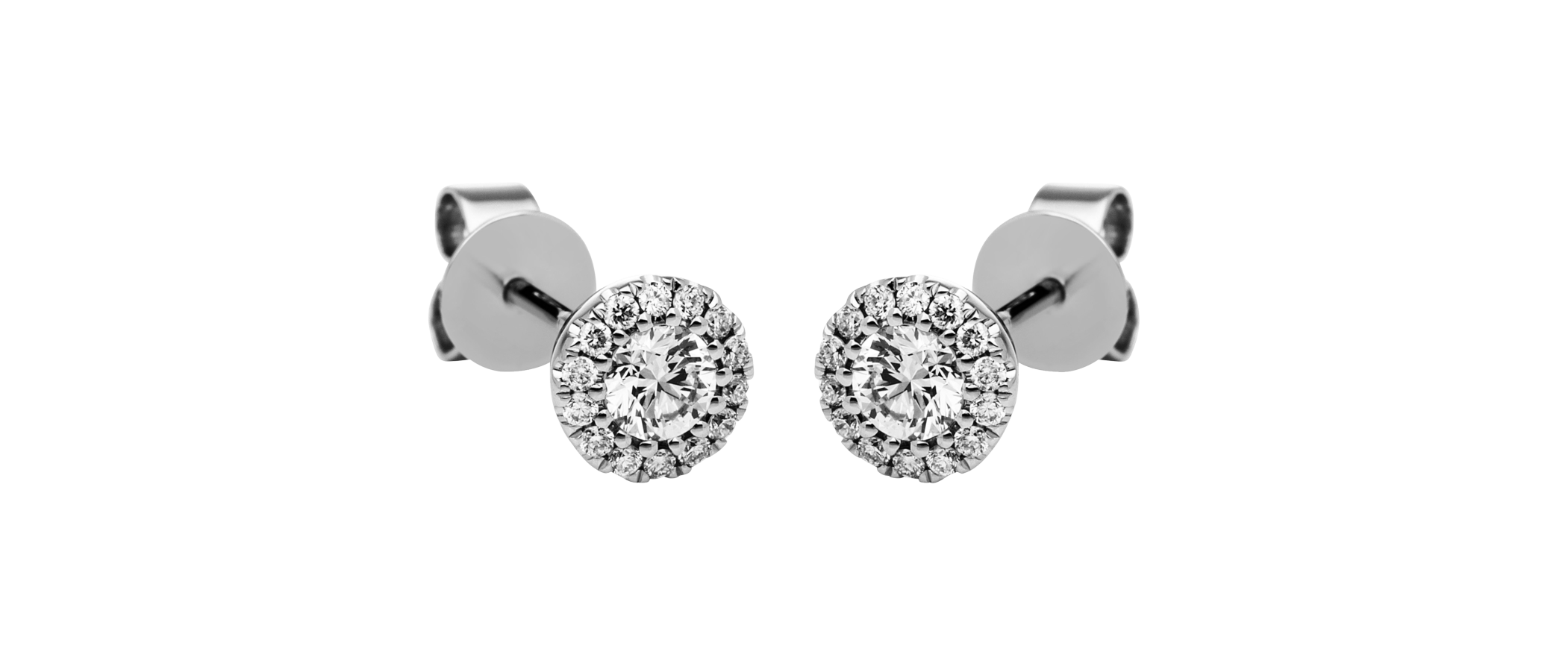 Brogle Classic diamond stud earrings Brogle Classic diamond stud earrings