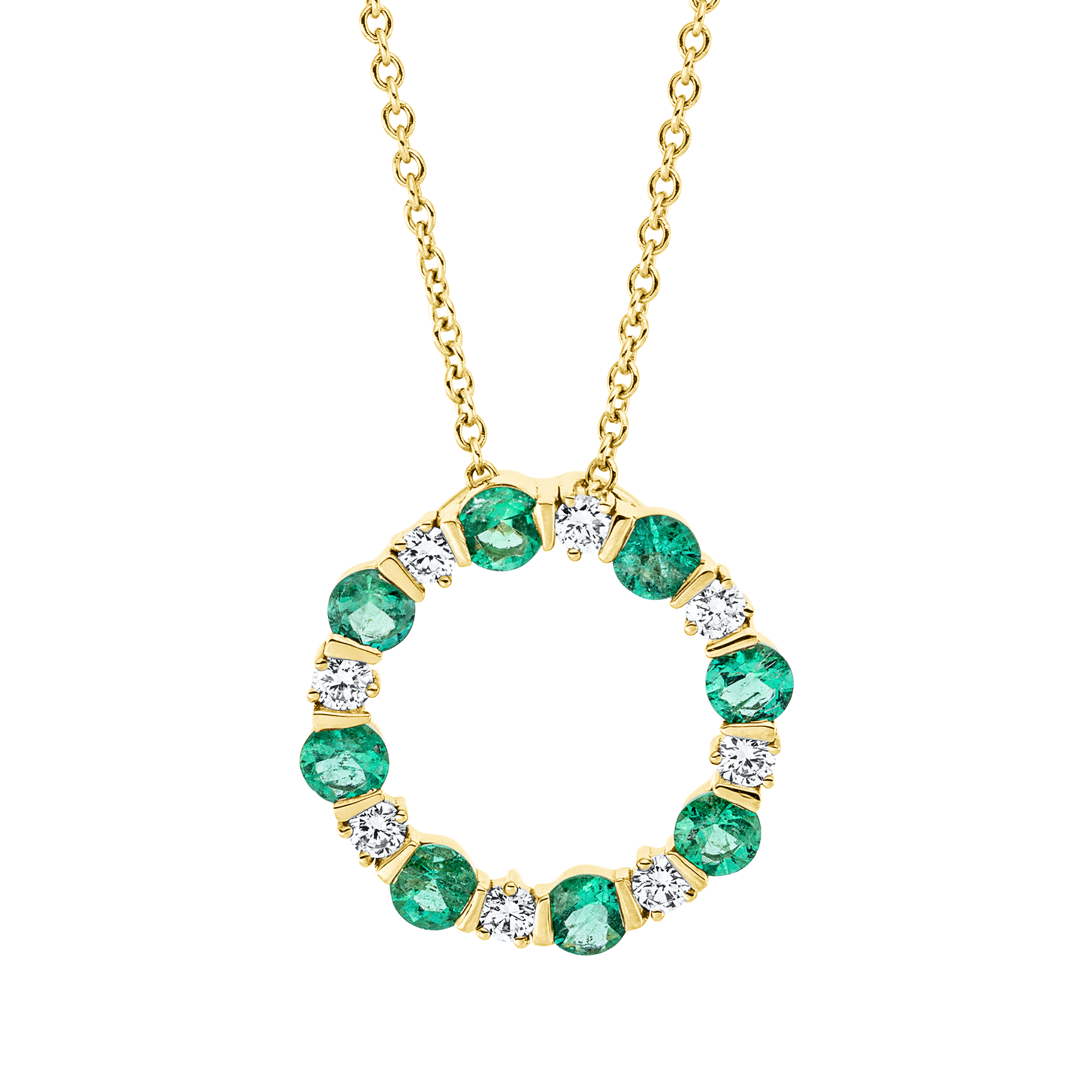 Brogle Classic Kette mit Smaragdanhänger Brogle Classic Kette mit Smaragdanhänger