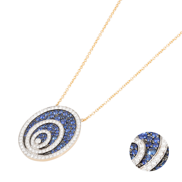 Ponte Vecchio Gioielli Saturno necklace with pendant Ponte Vecchio Gioielli Saturno necklace with pendant