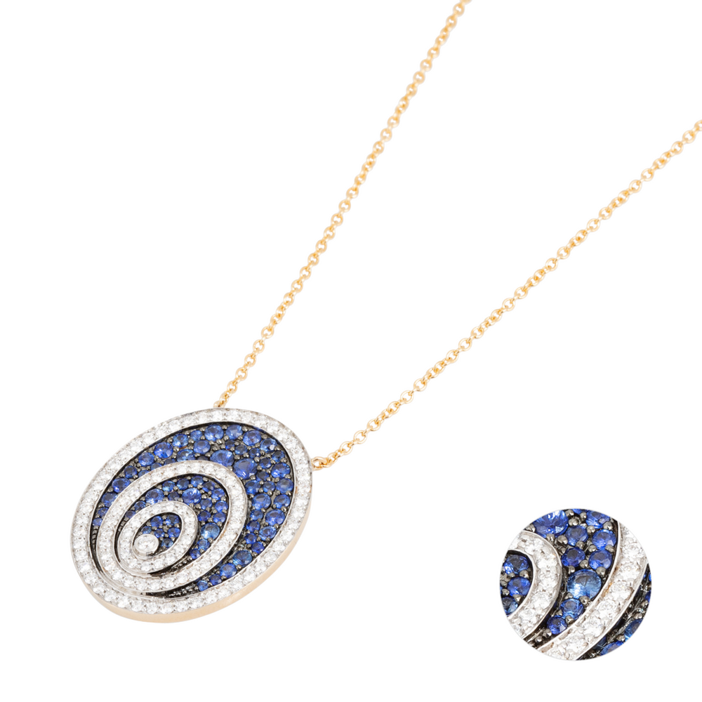 Ponte Vecchio Gioielli Saturno necklace with pendant Ponte Vecchio Gioielli Saturno necklace with pendant