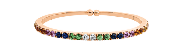 Brogle Selection Saphirarmreif Rainbow