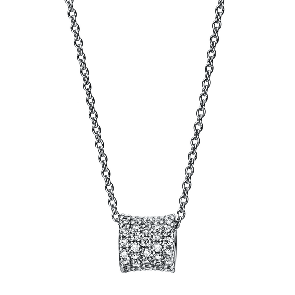 Brogle Classic necklace with diamond pendant Brogle Classic necklace with diamond pendant
