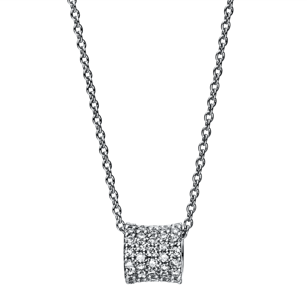 Brogle Classic necklace with diamond pendant Brogle Classic necklace with diamond pendant