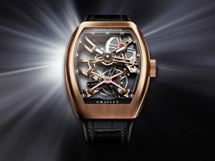 Franck Muller Vanguard Gravity Skeleton 53.7 x 44mm Franck Muller Vanguard Gravity Skeleton 53.7 x 44mm