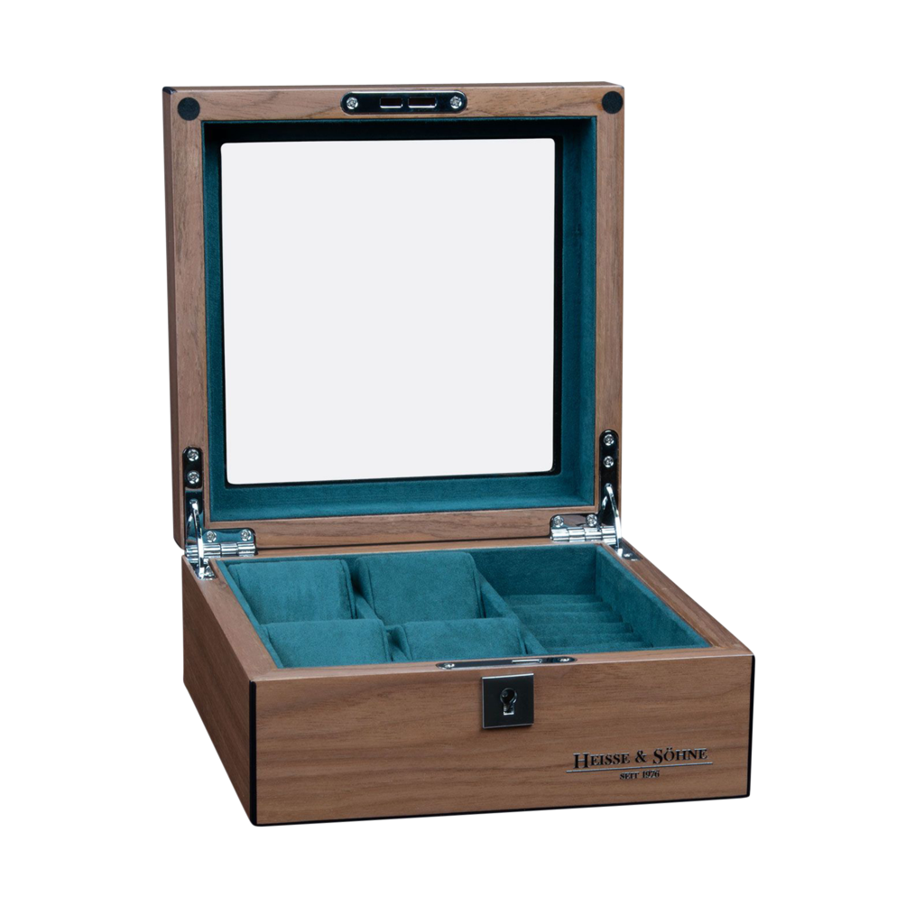 Heisse & Söhne Uhrenbox Borneaux 4+ Heisse & Söhne Uhrenbox Borneaux 4+