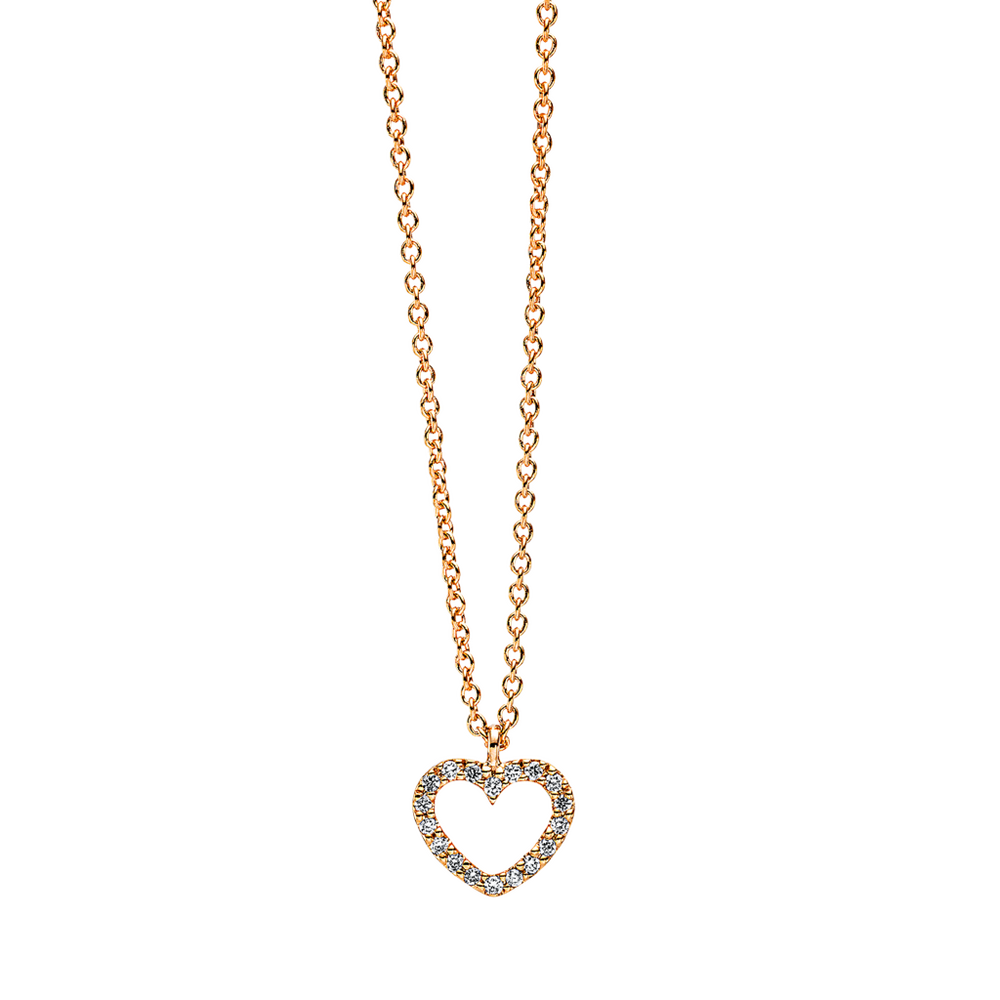 Brogle Selection Spirit heart necklace with pendant