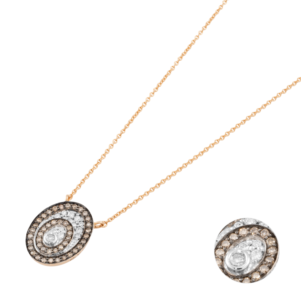 Ponte Vecchio Gioielli Saturno necklace with pendant Ponte Vecchio Gioielli Saturno necklace with pendant