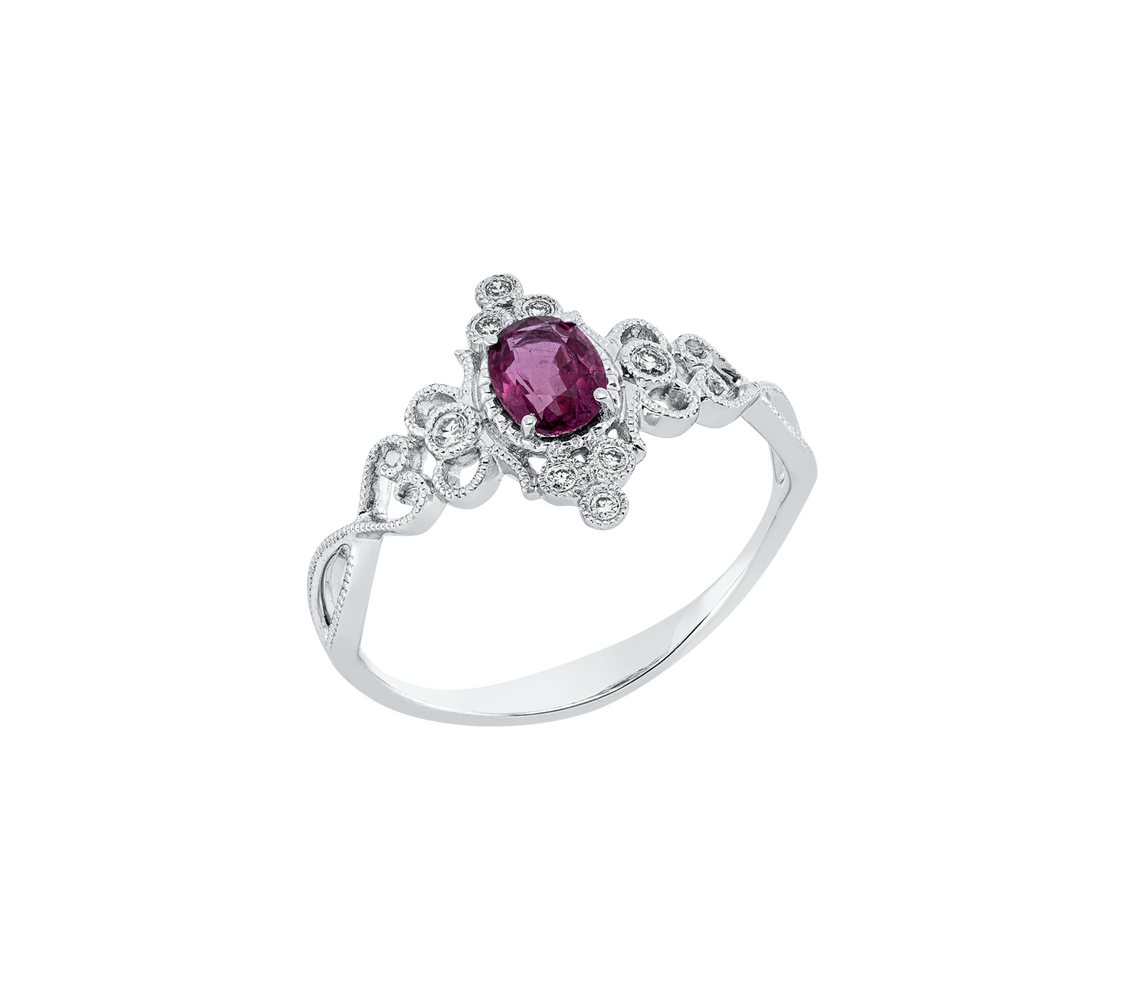 Brogle Classic ruby ring