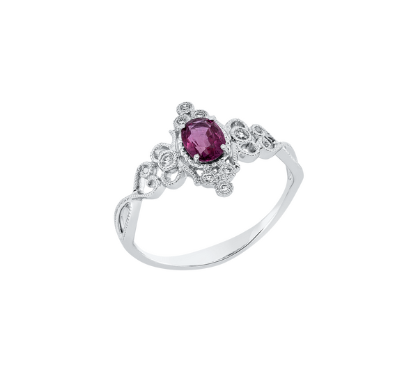Brogle Classic ruby ring
