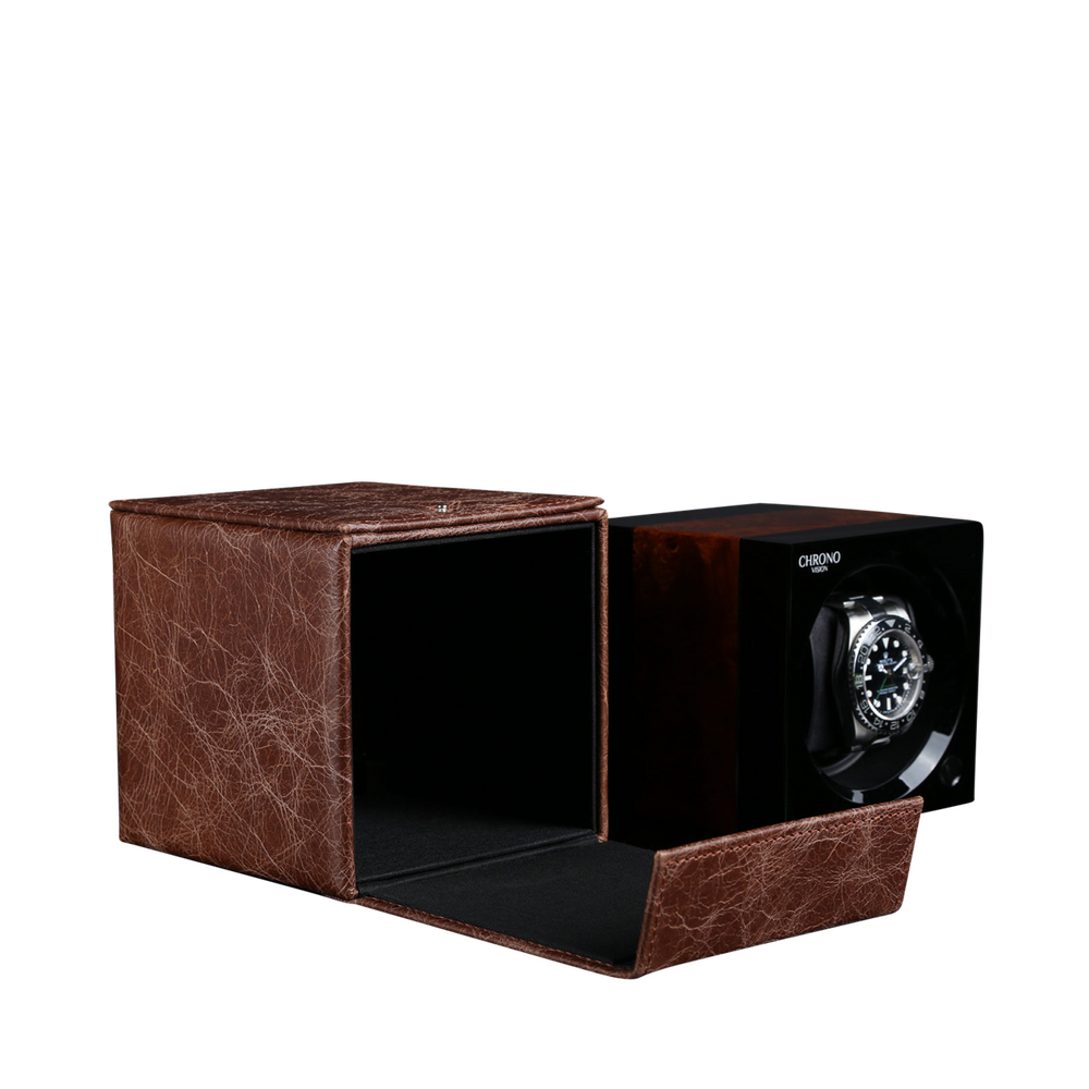 Chronovision Watch Box One Travelbox - Brown Chronovision Watch Box One Travelbox - Brown
