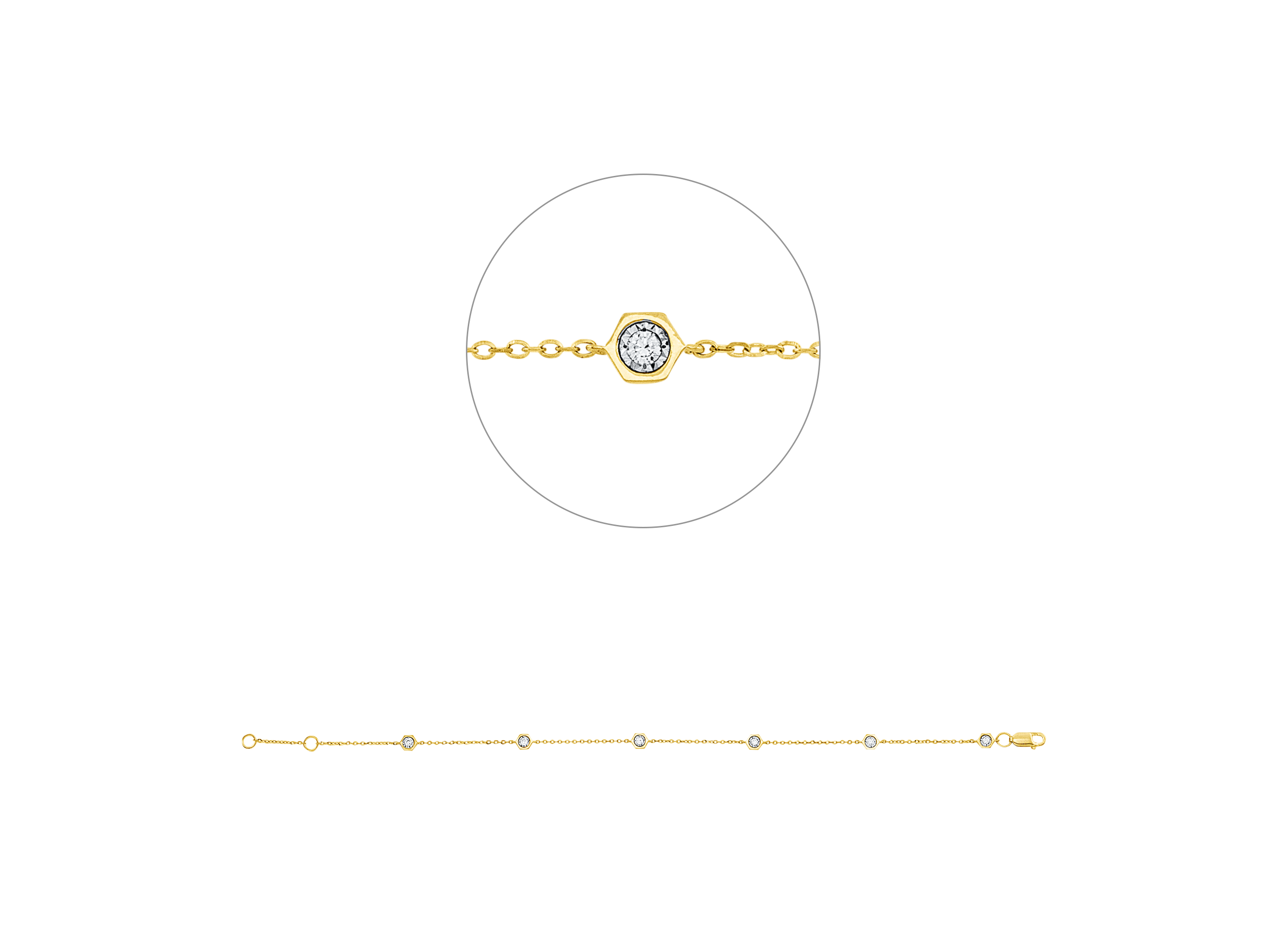 Brogle Classic diamond bracelet