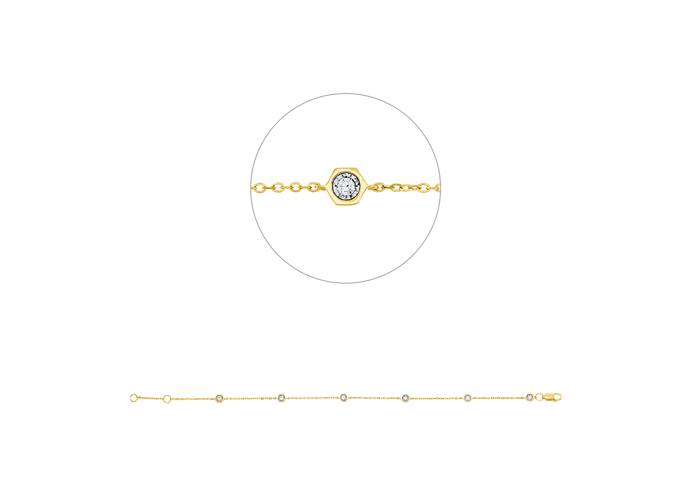 750 Yellow gold