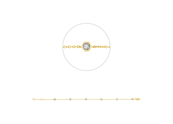 Brogle Classic diamond bracelet