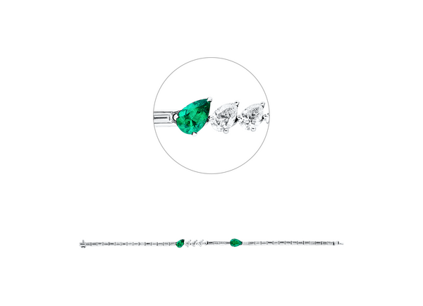 Brogle Selection Smaragdarmband Brogle Selection Smaragdarmband