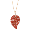 Tamara Comolli Leaf Onyx M Pendant