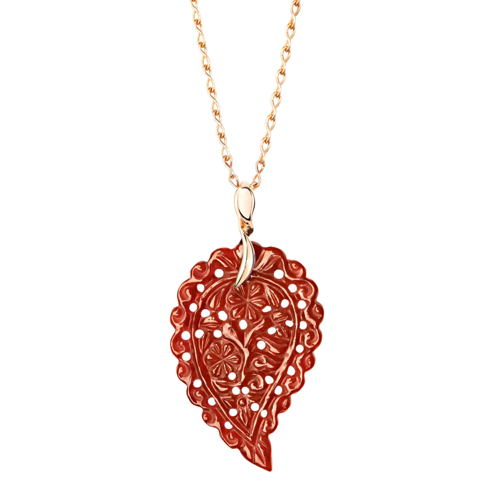 Tamara Comolli Leaf Onyx M Pendant Tamara Comolli Leaf Onyx M Pendant