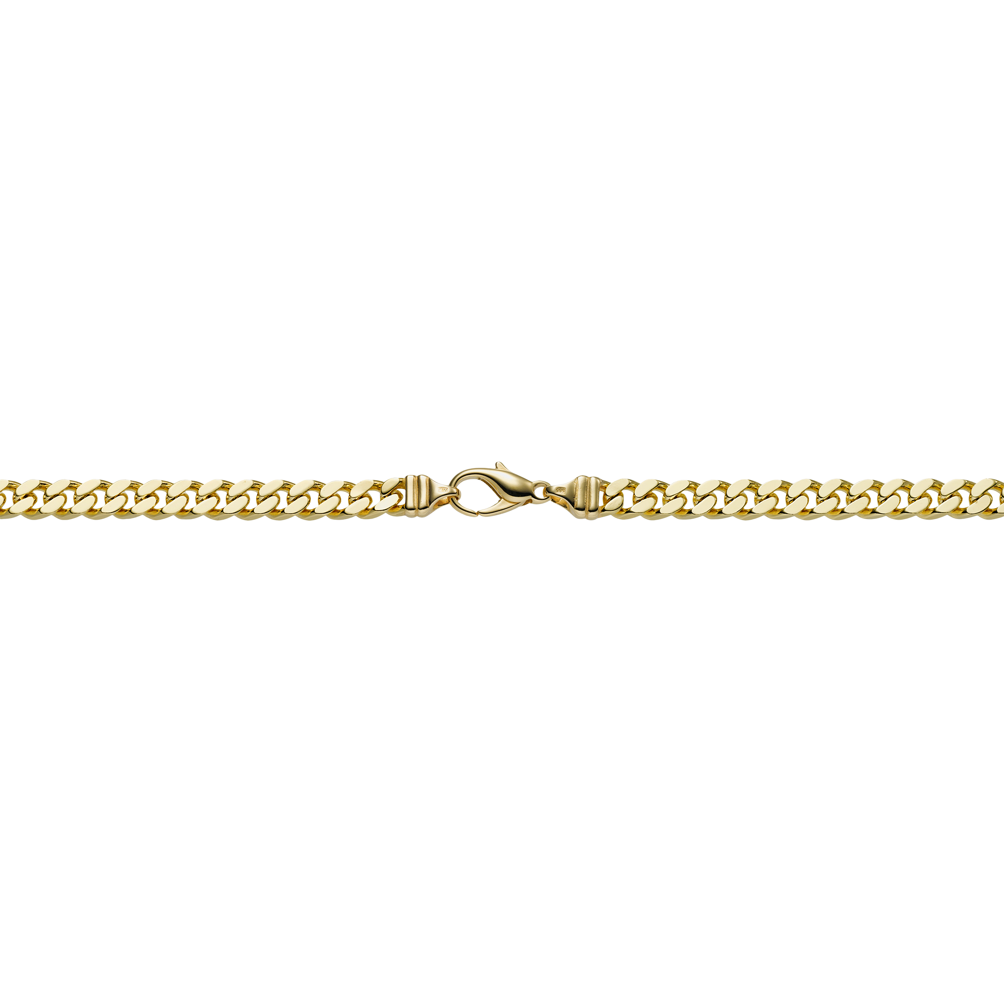 Brogle Classic curb chain 4-sided diamond-coated 6mm Brogle Classic curb chain 4-sided diamond-coated 6mm