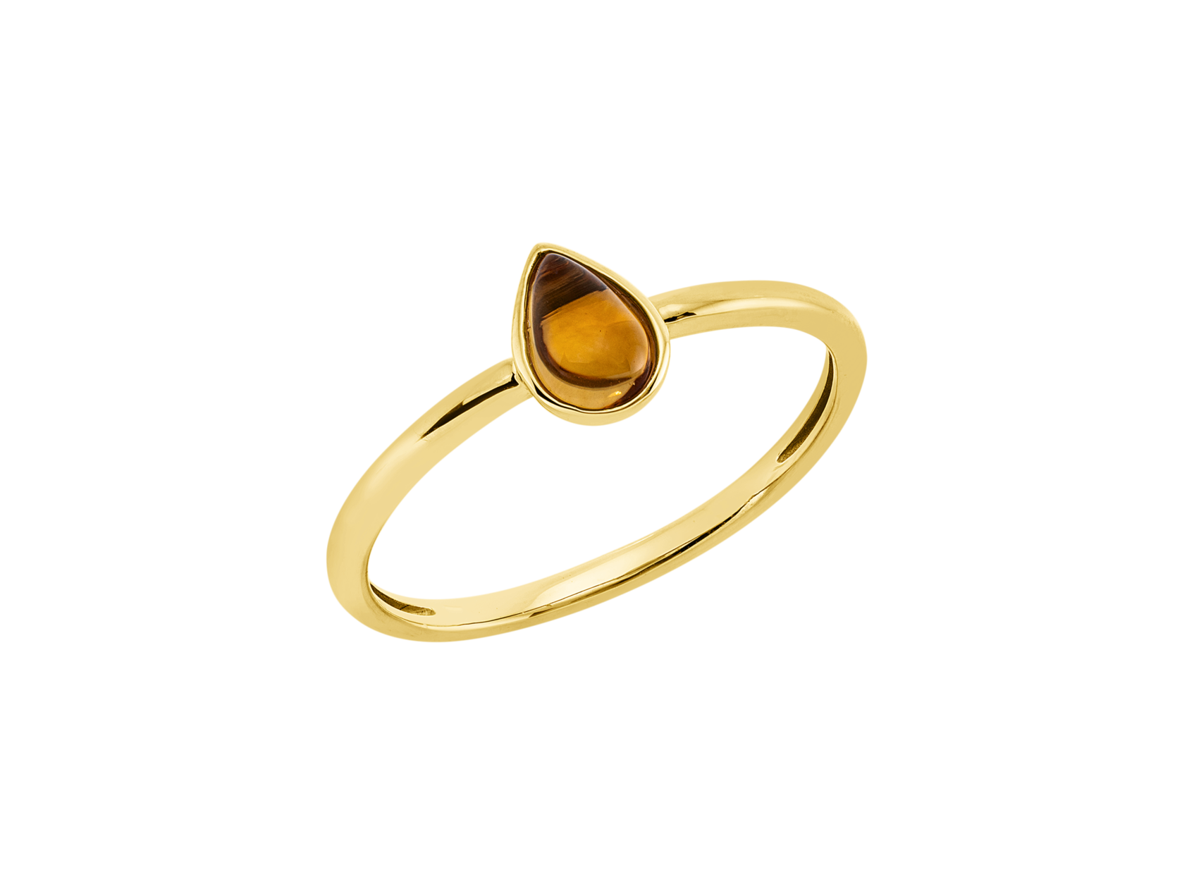 Brogle Classic citrine ring