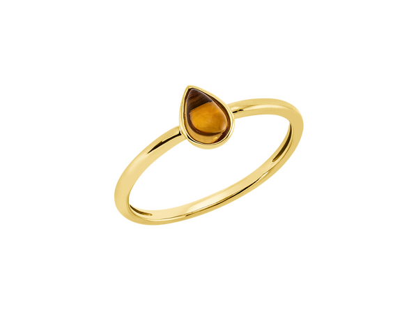 Brogle Classic citrine ring